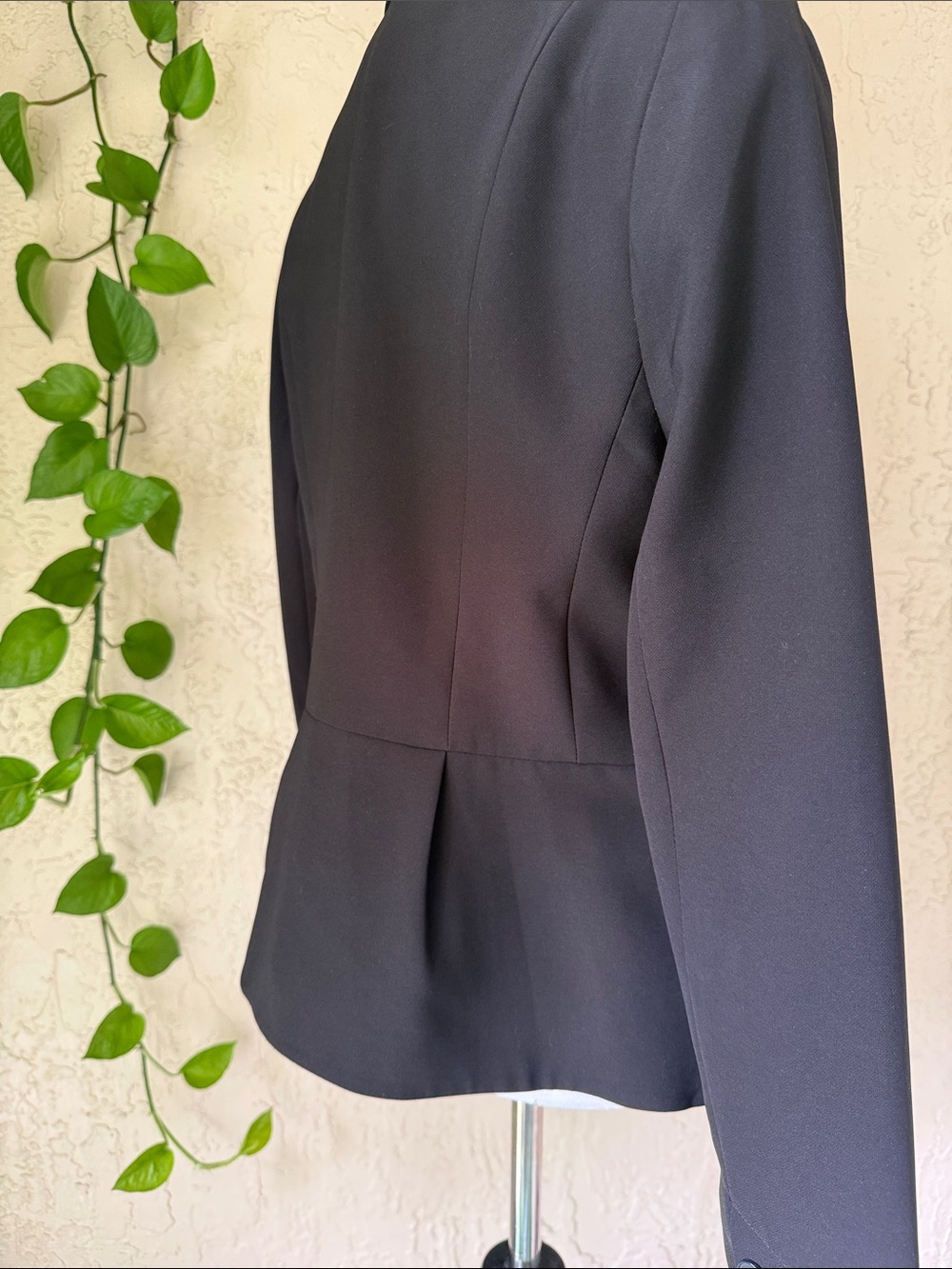 Liz Claiborne Black Single-Button Women's Blazer - Picture 8 of 11